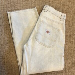 Dickies Light wash crop cut off Jeans